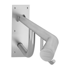 Barra de apoio REBATÍVEL INOX 80CM DIREITA