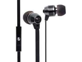 Auriculares GROOV-E GV-EB10-BK (In Ear - Microfone - Preto)