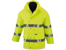 Parka Fluorescente (M- Amarelo)