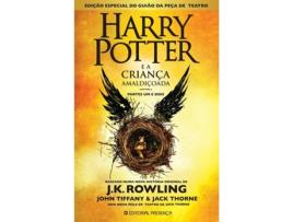 Livro Harry Potter e a Criança Amaldiçoada de J. K. Rowling (Português - 2016)