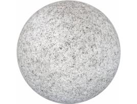 Candeeiro Exterior com Controlador de Luz Led (Branco - Luz -40x40x40 cm)