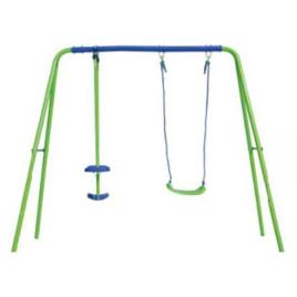 Outdoor Toys Balanço E Gangorra Metal 1 Pax 1 Pa x Multicolour