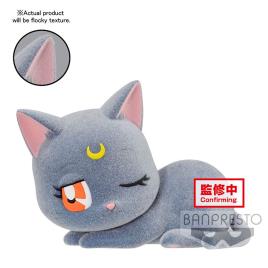 Banpresto Figura Luna Pretty Guardian Sailor Moon Fluffy Puffy Verb 7 Cm One Size Multicolour