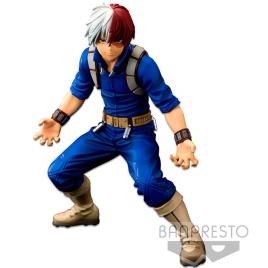 Banpresto Figura The Shoto Todoroki The Brush World Colosseum Super Master Stars Piece My Hero Academia 21 Cm One Size Multicolour