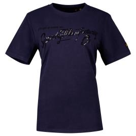 Superdry Camiseta Vintage Script Style Ww L Rinse Navy