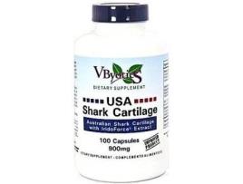 Suplemento Alimentar VBYOTICS Usa Shark Cartilage Com Iridoforce (100 cápsulas)