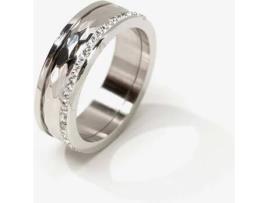 Anel VILA NOVA Prateado (Aço Inoxidável - M/L)