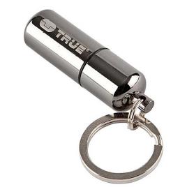True Utility Firestash Miniature Waterproof Prateado,Prateado