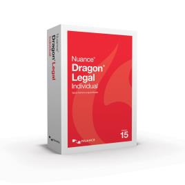 Nuance Dragon NaturallySpeaking Legal Individual 15 Descarregar Inglês BOX (DVD)