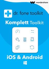 Wondershare Dr. Fone - Komplett Toolkit für PC 5 Geräte