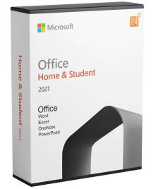 Microsoft Office 2021 Home and Student Win/Mac PKC Box