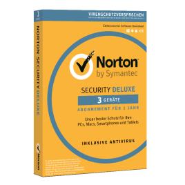Symantec Norton Security Deluxe 3.0, [Edição 2020] 5 Dispositivos 2 Anos