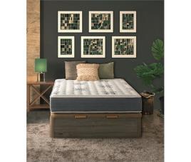 Colchão Mola Ensacada e Viscogel Molaflex Hope 123x183 - Conforama