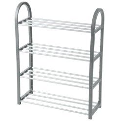 Sapateira 4 Prateleiras TRIBO Cromado