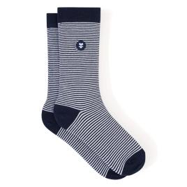 Le Slip Francais Par de meias altas, às riscas, Lucas