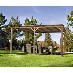 Pérgola de madeira AITANA 5X3M