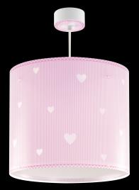 Candeeiro de teto suspenso SWEET DREAMS ROSA