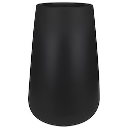 Vaso PURE CONE HIGH D45CM PRETO