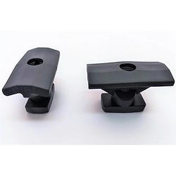 Clips de fixação QUICK-FIX COMPOSITE  PRETO 100UDS