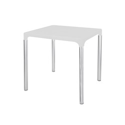 Mesa de resina DONNA BRANCO