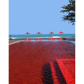 Pastilha SYMPHONY POOL VERMELHO 20X20CM