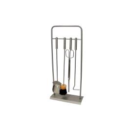 Conjunto para lareira Nº07 INOX