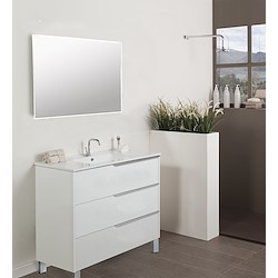 Móvel de casa de banho LUXUS BRANCO 100