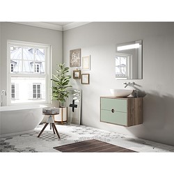 Móvel de casa de banho KOMPAS VERDE JADE 80