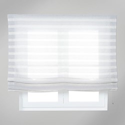 Estore japonês PLISSADO HORIZONTE CINZENTO