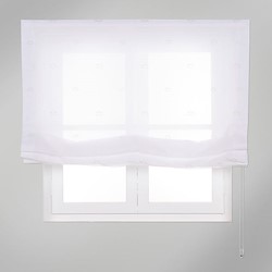 Estore japonês PLISSADO NUVENS BEGE