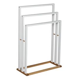 Toalheiro de pé TRIPLO BAMBU