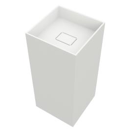 Lavatório pedestal KUBO 40 BRANCO