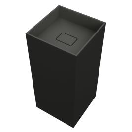 Lavatório pedestal KUBO 40 PRETO