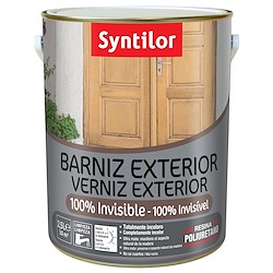 Verniz para madeira exterior mate SYNTILOR 100% INVÍSIVEL 2.5L