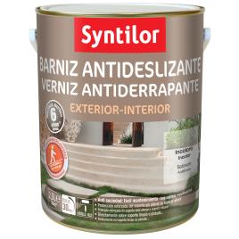 Verniz para chão exterior acetinado SYNTILOR ANTIDERRAPANTE 2.5L INCOLOR