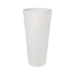 Vaso REDONDO ALTO D50CM STRAIGHT BRANCO