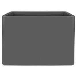 Floreira com rodas PURE SOFT BRICK DIVIDER WHEELS ANTRACITE