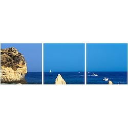 3 telas impressas ALGARVE