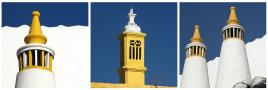 3 telas impressas ALGARVE CHAMINÉ