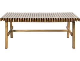 Mesa de Jardim CARMO WOOD Brunch (Castanho - Madeira - 183x90x75 cm)