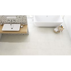 Pavimento cerâmico CONCRETE BLEND 29.5X59.2CM SEMIPOLIDO