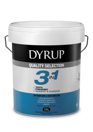 Tinta de interior mate 3 EM 1 BRANCO 15L DYRUP