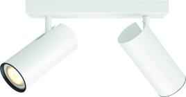 Foco Duplo  Buratto 2X5.5W BRT + Comando