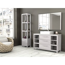 Móvel de casa de banho AMAZONIA BRANCO 120