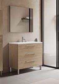 Móvel de casa de banho MADRID CARVALHO 100