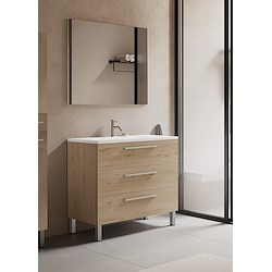 Móvel de casa de banho MADRID CARVALHO 100