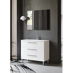 Móvel de casa de banho MADRID BRANCO 100