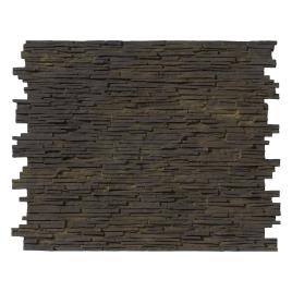 Painel decorativo imitação ardósia PANESPOL LAJA FINA NEGRO 118X93CM