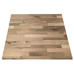 Tampo de bancada em madeira maciça NOGUEIRA 250X65X2.7 CM