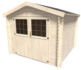 Abrigo de madeira NATERIAL KABEO AXESS 2.89X2.73M ÁREA ÚTIL 5.9M²